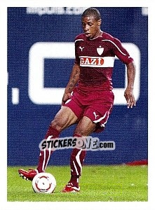 Cromo Johan Audel im Spiel - Vfb Stuttgart 2011-2012 - Panini