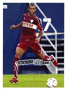 Cromo Johan Audel im Spiel - Vfb Stuttgart 2011-2012 - Panini