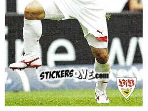 Sticker Shinji Okazaki im Spiel - Vfb Stuttgart 2011-2012 - Panini