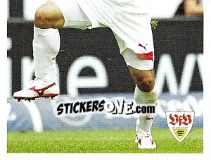 Cromo Shinji Okazaki im Spiel - Vfb Stuttgart 2011-2012 - Panini