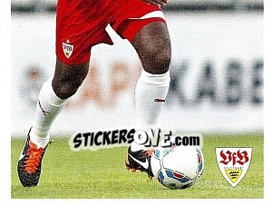 Sticker Cacau im Spiel - Vfb Stuttgart 2011-2012 - Panini