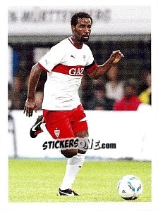 Sticker Cacau im Spiel - Vfb Stuttgart 2011-2012 - Panini