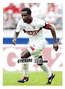 Sticker Cacau im Spiel - Vfb Stuttgart 2011-2012 - Panini