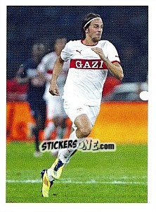 Figurina Martin Harnik im Spiel - Vfb Stuttgart 2011-2012 - Panini