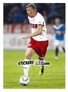 Cromo Pavel Pogrebnyak im Spiel - Vfb Stuttgart 2011-2012 - Panini