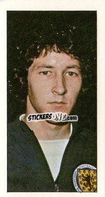 Sticker Derek Parlane - World Cup Stars 1974 - Bassett & Co.
