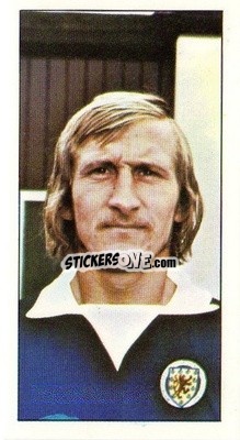 Cromo Tom Hutchison - World Cup Stars 1974 n. 9 - Bassett & Co.
