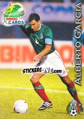Cromo Alberto Garcia - Las Selecciones Mundialistas 2002 - Bimbo