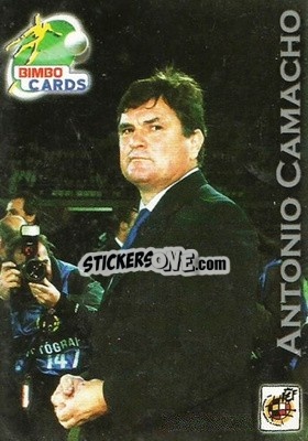 Sticker Antonio Camacho - Las Selecciones Mundialistas 2002 - Bimbo