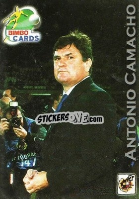 Sticker Antonio Camacho - Las Selecciones Mundialistas 2002 n. 41 - Bimbo