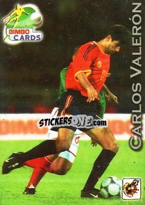 Sticker Carlos Valeron - Las Selecciones Mundialistas 2002 - Bimbo