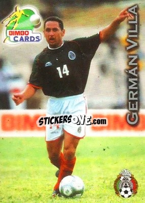 Sticker German Villa - Las Selecciones Mundialistas 2002 - Bimbo