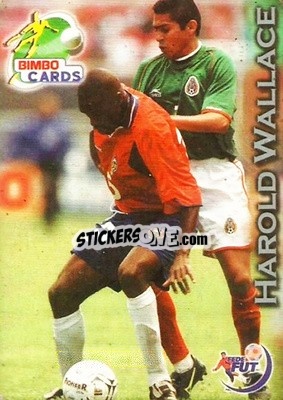 Sticker Harold Wallace - Las Selecciones Mundialistas 2002 - Bimbo