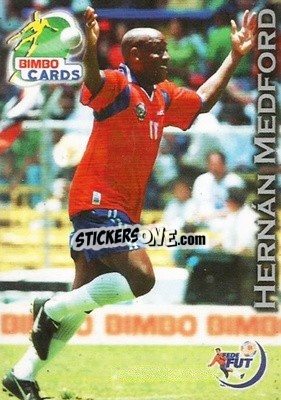 Sticker Hernan Medford - Las Selecciones Mundialistas 2002 - Bimbo