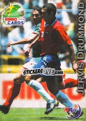 Sticker Jervis Drummond - Las Selecciones Mundialistas 2002 - Bimbo