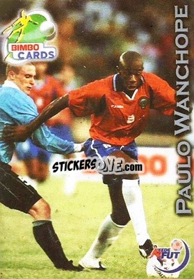 Cromo Paulo Wanchope - Las Selecciones Mundialistas 2002 - Bimbo