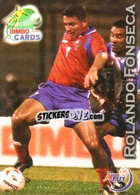 Cromo Rolando Fonseca - Las Selecciones Mundialistas 2002 - Bimbo