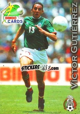 Figurina Victor Gutierrez - Las Selecciones Mundialistas 2002 - Bimbo