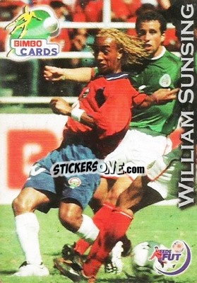 Cromo William Sunsing - Las Selecciones Mundialistas 2002 - Bimbo