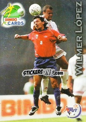 Sticker Wilmer Lopes - Las Selecciones Mundialistas 2002 - Bimbo