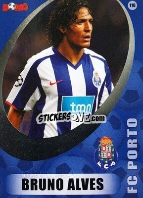 Sticker Bruno Alves - Superstars 2008-2011 n. 116 - BOING