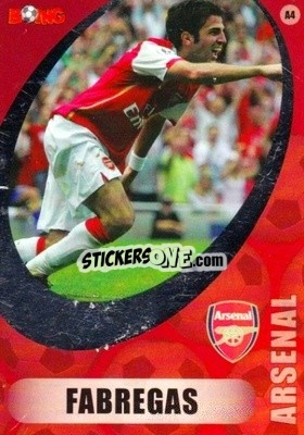 Sticker Cesc Fabregas - Superstars 2008-2011 n. A4 - BOING