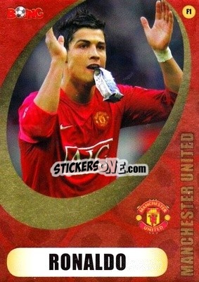 Sticker Cristiano Ronaldo - Superstars 2008-2011 n. F1 - BOING