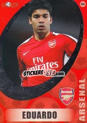Sticker Eduardo Da Silva - Superstars 2008-2011 n. 134 - BOING