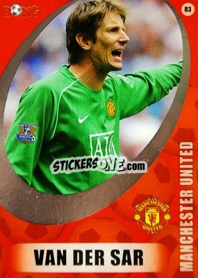 Sticker Edwin van der Sar - Superstars 2008-2011 n. 83 - BOING