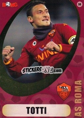Sticker Francesco Totti - Superstars 2008-2011 n. 30 - BOING