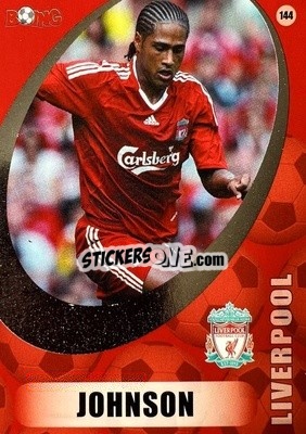 Sticker Glen Johnson - Superstars 2008-2011 - BOING