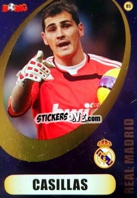 Sticker Iker Casillas - Superstars 2008-2011 n. 85 - BOING