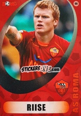 Sticker John Arne Riise - Superstars 2008-2011 n. 68 - BOING