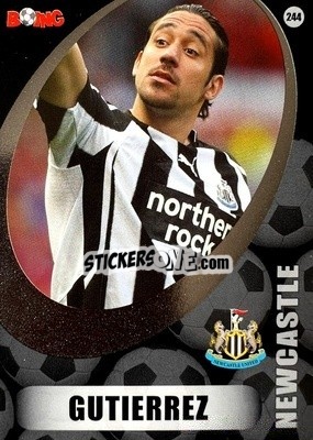 Sticker Jonas Gutierrez - Superstars 2008-2011 n. 244 - BOING