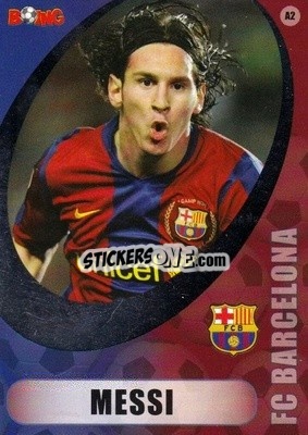 Sticker Lionel Messi - Superstars 2008-2011 n. A2 - BOING
