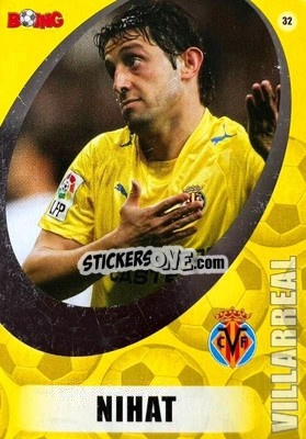 Sticker Nihat Kahveci - Superstars 2008-2011 n. 32 - BOING