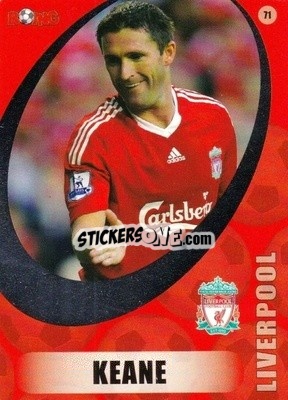 Sticker Robbie Keane - Superstars 2008-2011 n. 71 - BOING
