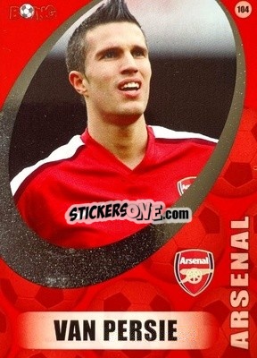 Sticker Robin van Persie - Superstars 2008-2011 n. 104 - BOING