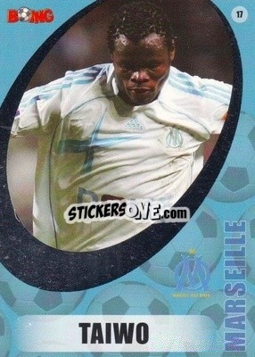 Sticker Taye Taiwo - Superstars 2008-2011 n. 17 - BOING