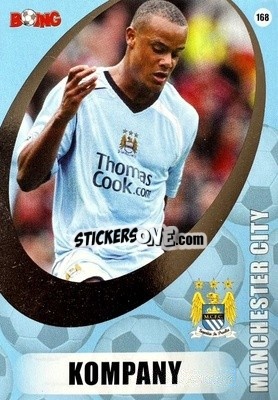 Sticker Vincent Kompany - Superstars 2008-2011 n. 168 - BOING