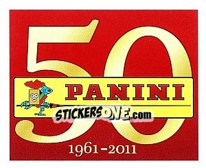 Sticker 50 Jahre Panini Logo