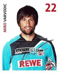 Sticker Miro Varvodic - Fc Köln 2011-2012 - Panini