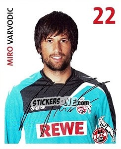 Sticker Miro Varvodic - Fc Köln 2011-2012 n. 10 - Panini