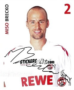 Sticker Miso Brecko - Fc Köln 2011-2012 - Panini