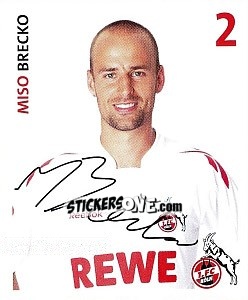 Sticker Miso Brecko - Fc Köln 2011-2012 n. 22 - Panini