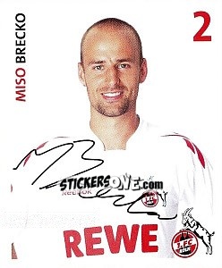 Figurina Miso Brecko - Fc Köln 2011-2012 - Panini