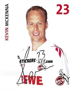 Sticker Kevin Mckenna - Fc Köln 2011-2012 n. 23 - Panini