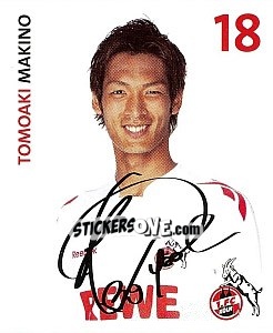Sticker Tomoaki Makino - Fc Köln 2011-2012 n. 26 - Panini