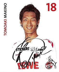 Figurina Tomoaki Makino - Fc Köln 2011-2012 - Panini