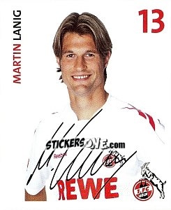 Sticker Martin Lanig